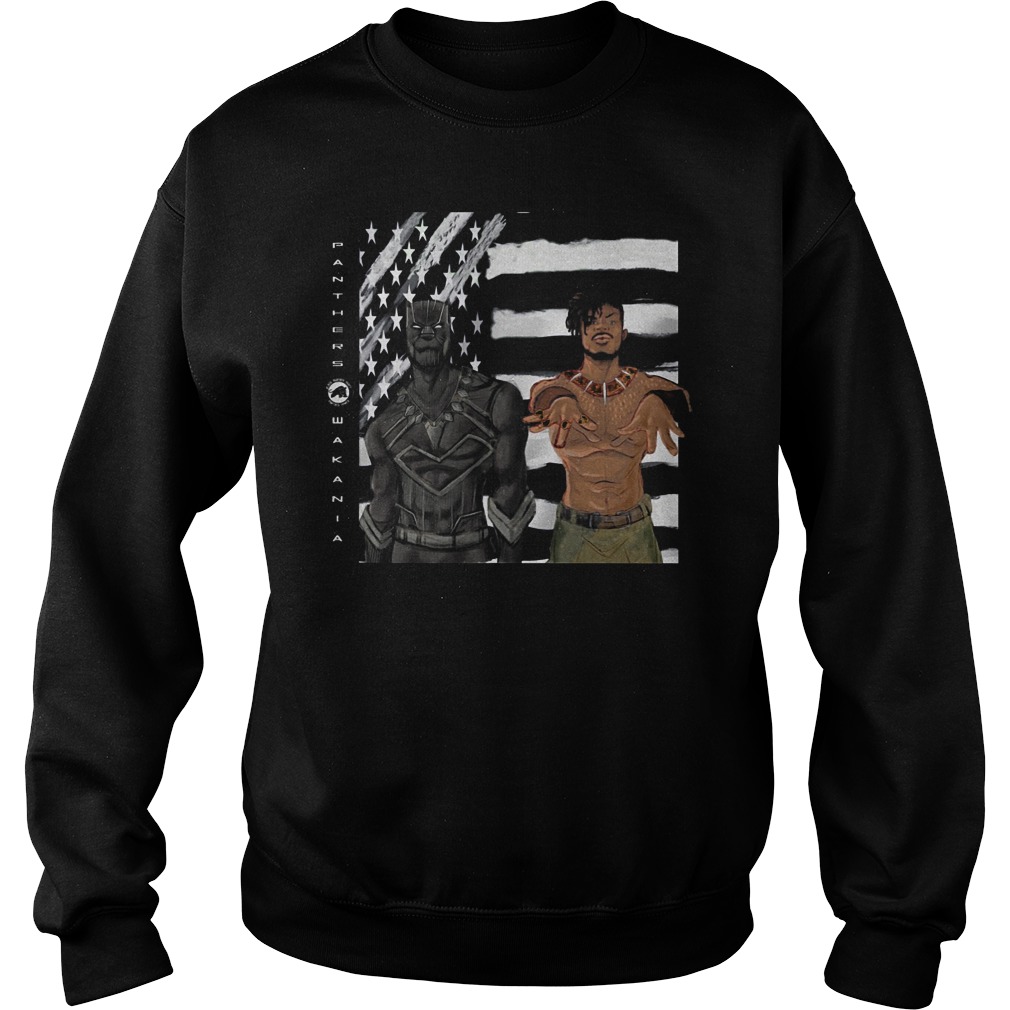 Erik Killmonger And Tchalla Black Panther Sweater