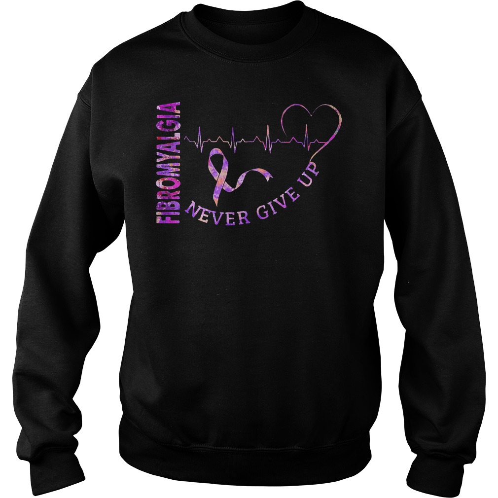 Fibromyalgia Never Give Up Sweater