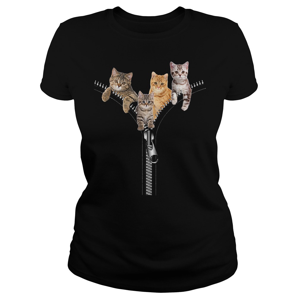 Four Cats And Zipper Ladies