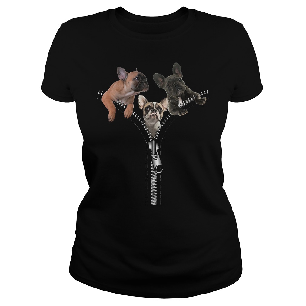 French Bulldog And Zippers Ladies
