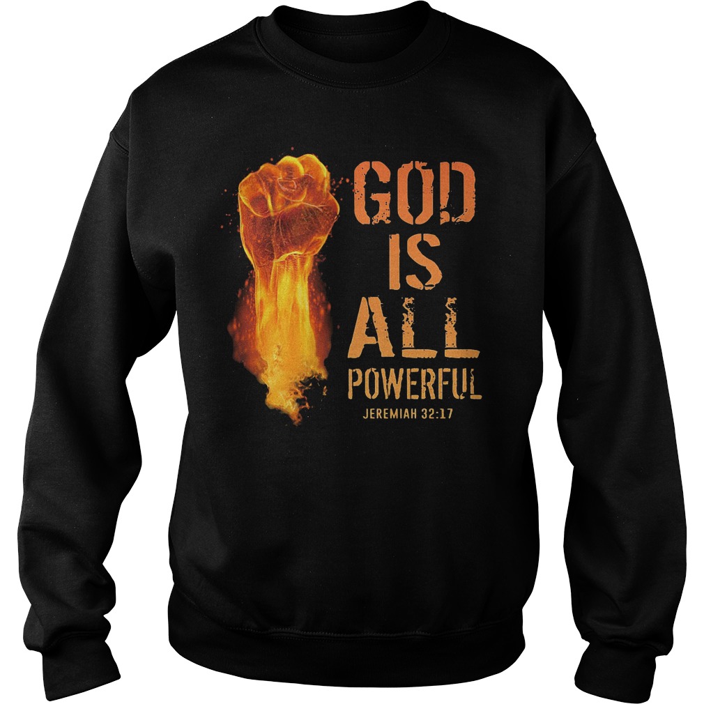 God Is All Powerful Sweater