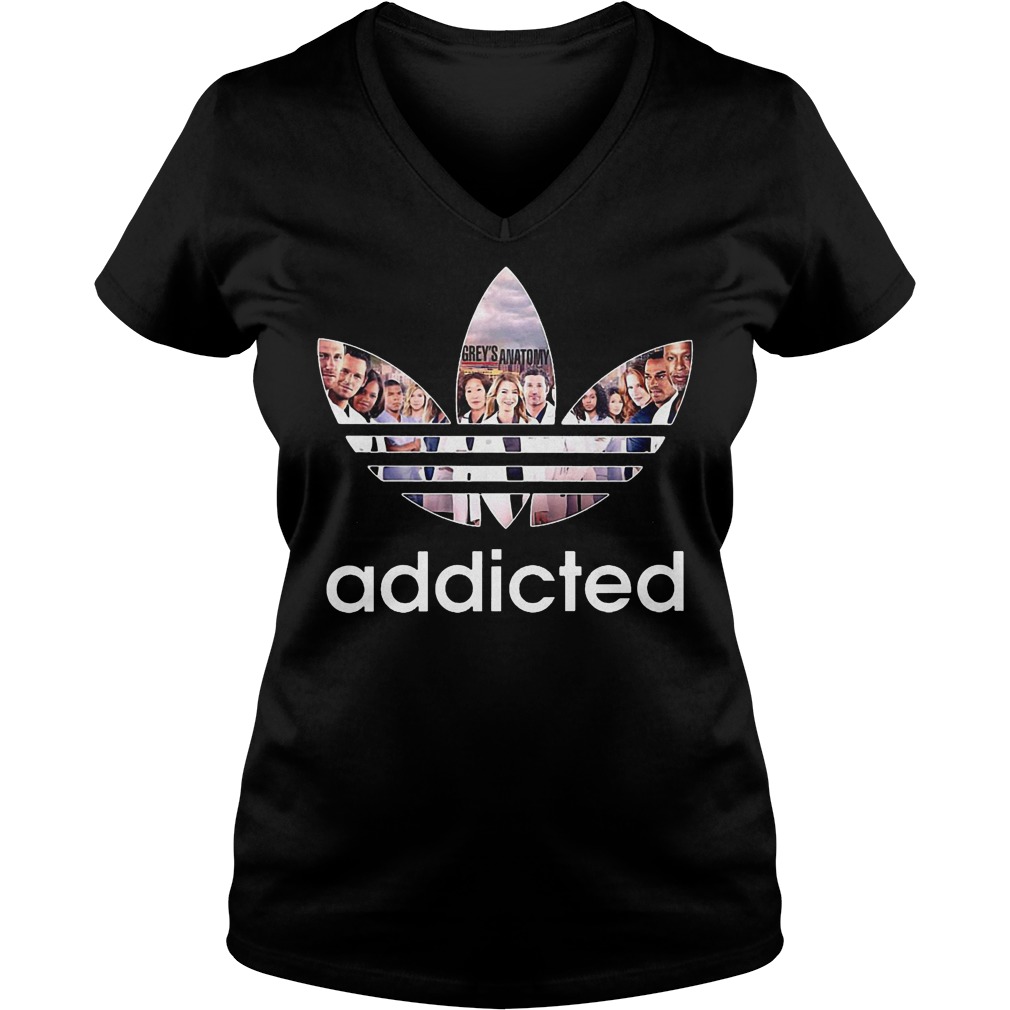 Grey's Anatomy Addicted V Neck