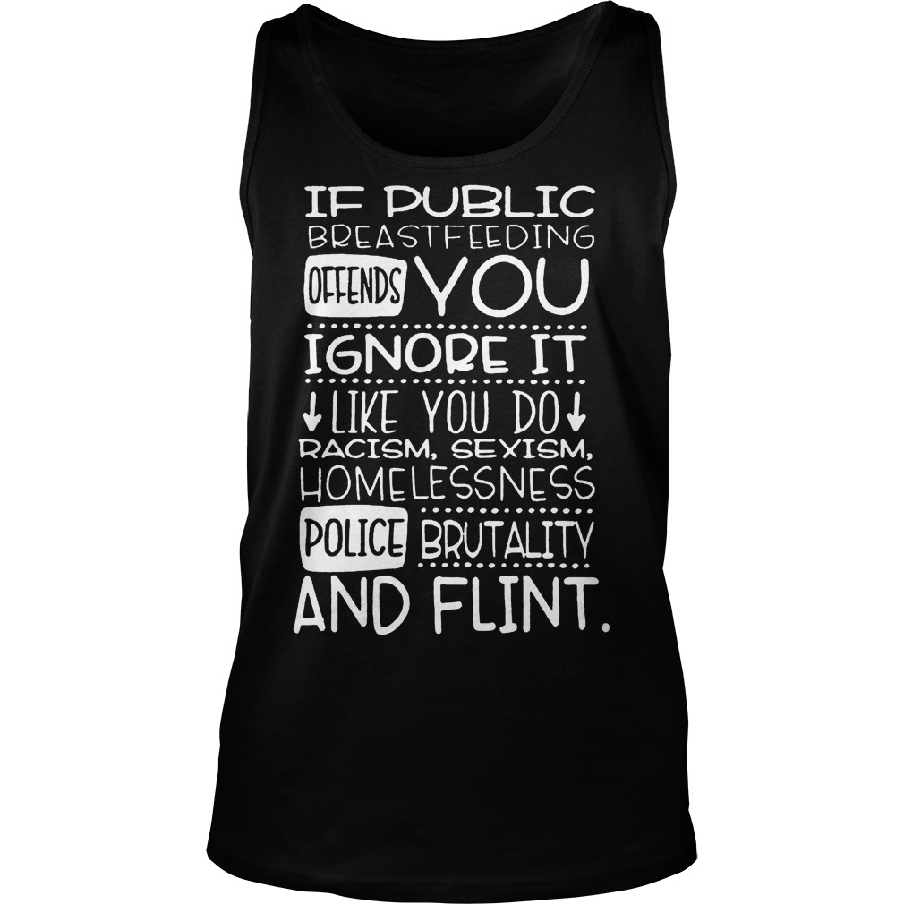 If Public Breastfeeding Offends You Tanktop