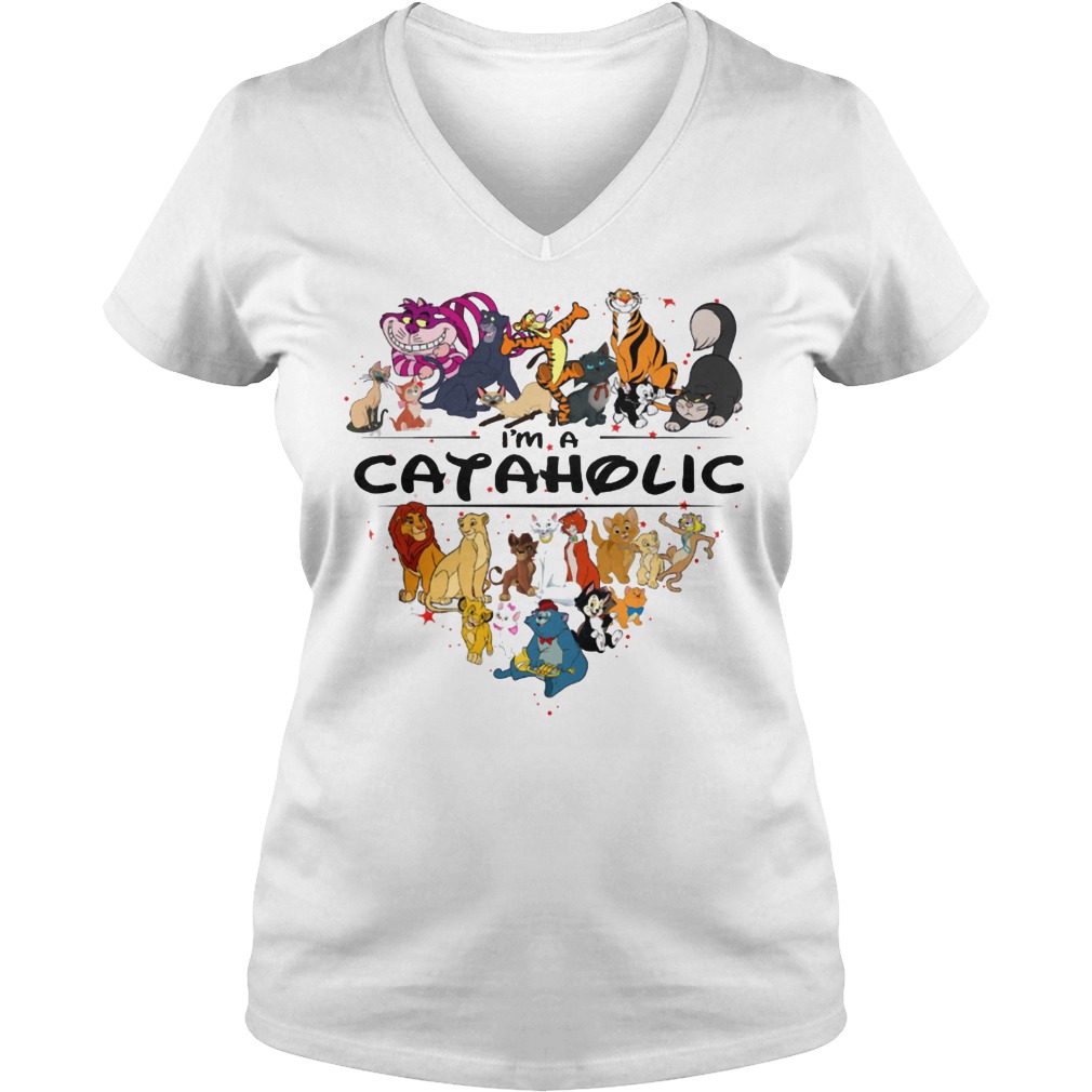 I'm A Cataholic Animals V Neck