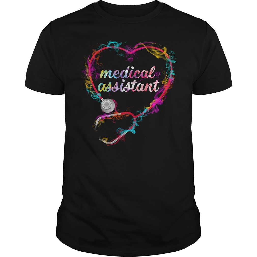 Medical Assistant Stethoscope Shirt