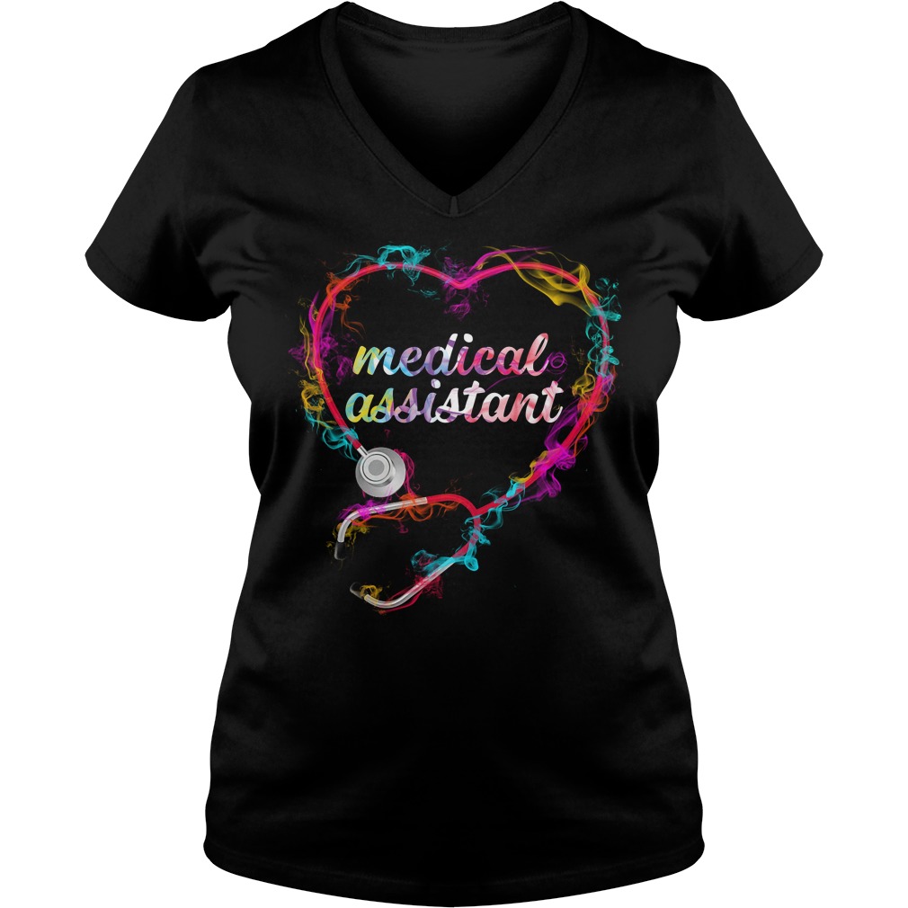 Medical Assistant Stethoscope V Neck