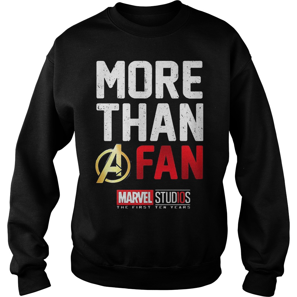 More Than A Fan Marvel Studios Sweater