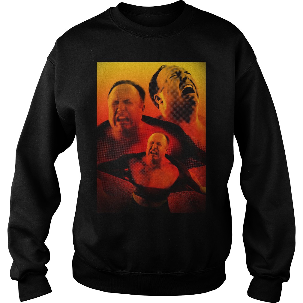 Alex Jones's Emotion Is Angry Sweater