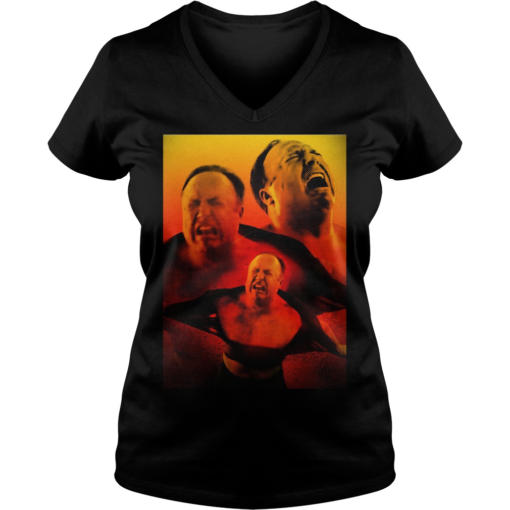 Alex Jones's Emotion Is Angry V Neck