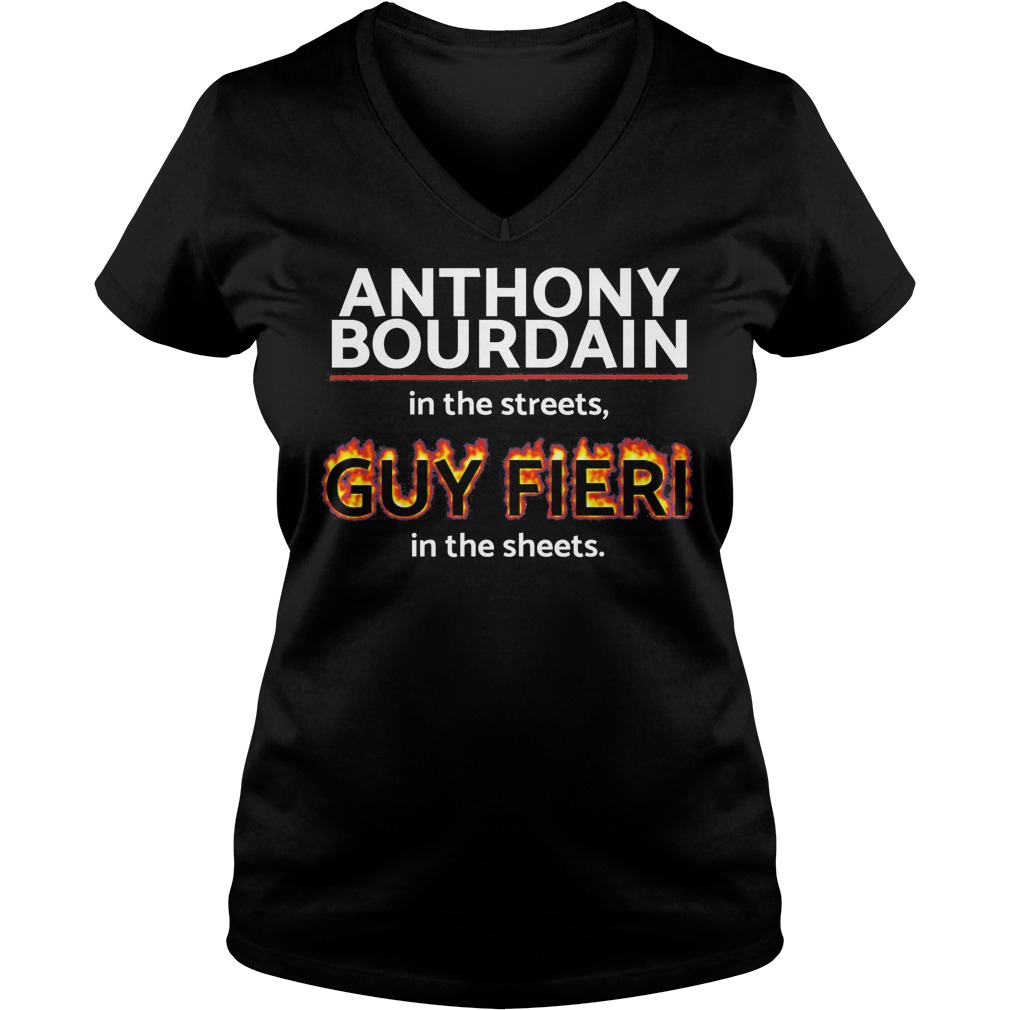 Anthony Bourdain In The Streets V Neck