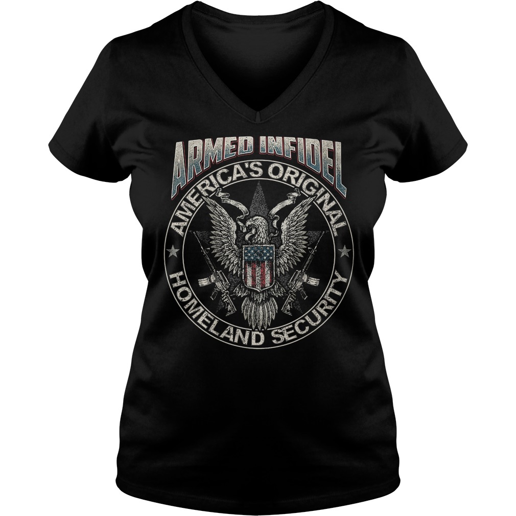 Armed Infidel America's Original V Neck