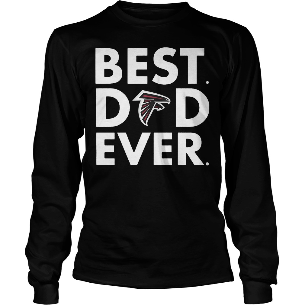 Best Dad Ever Atlanta Falcons Longsleeve