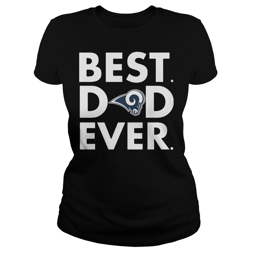 Best Dad Ever New Los Angeles Rams Ladies