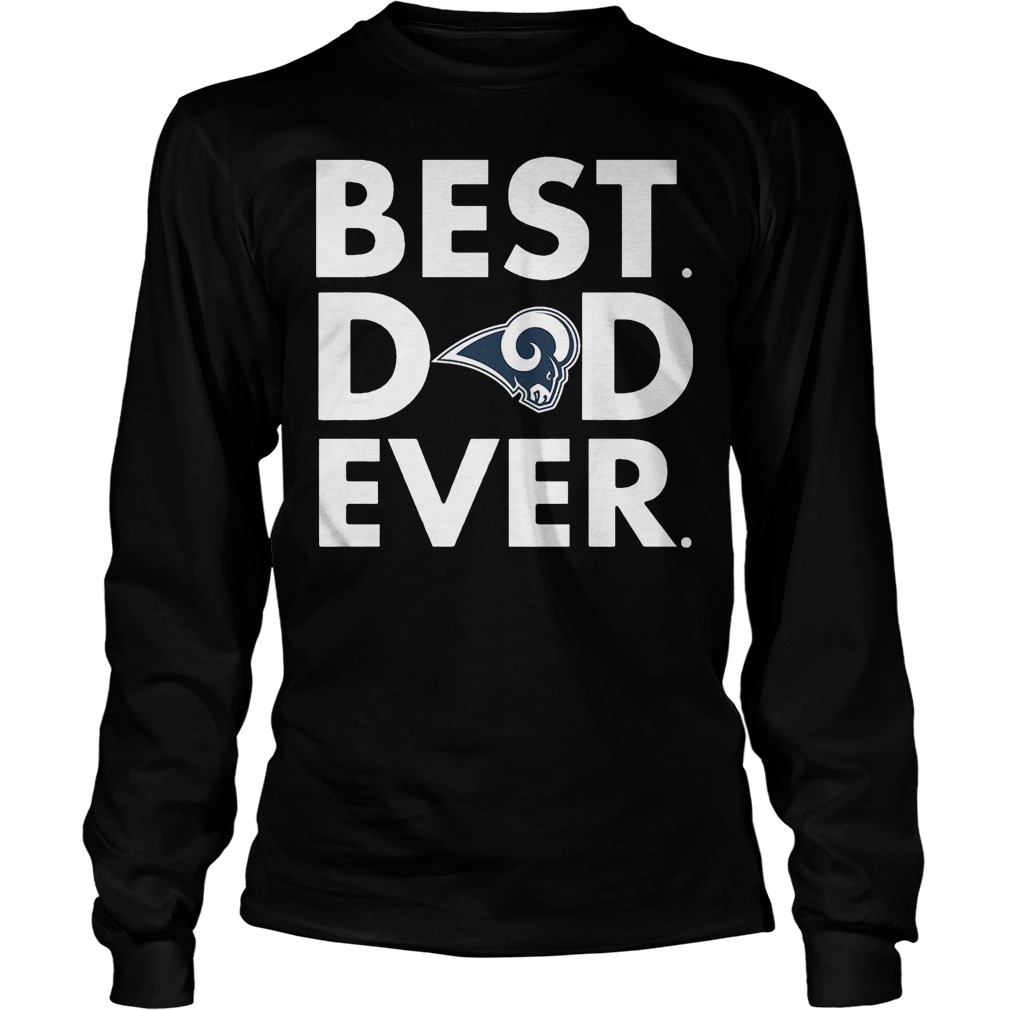 Best Dad Ever New Los Angeles Rams Longsleeve