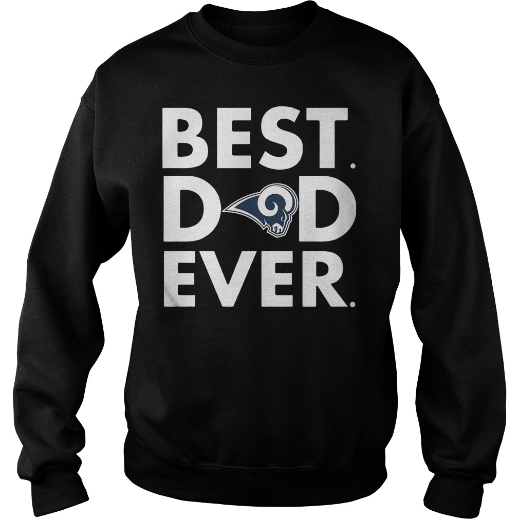 Best Dad Ever New Los Angeles Rams Sweater