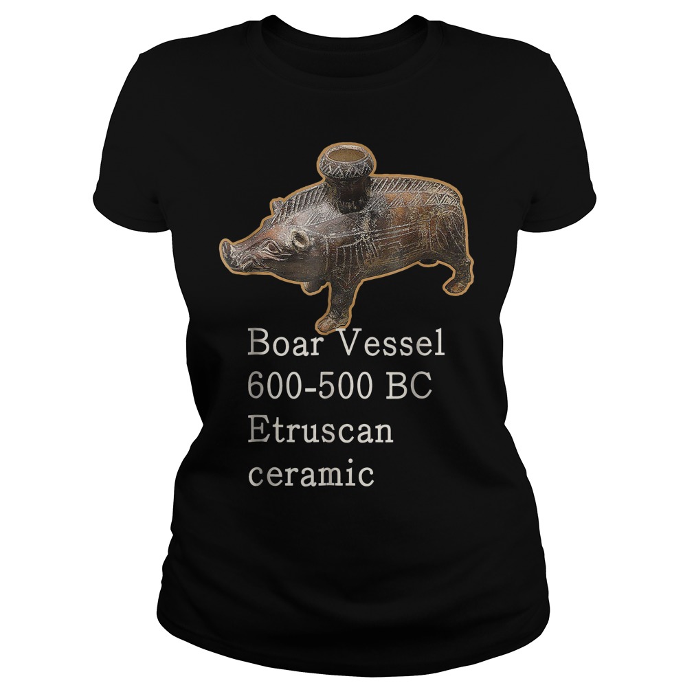 Boar Vessel 600 700 Bc Etruscan Ceramic Ladies