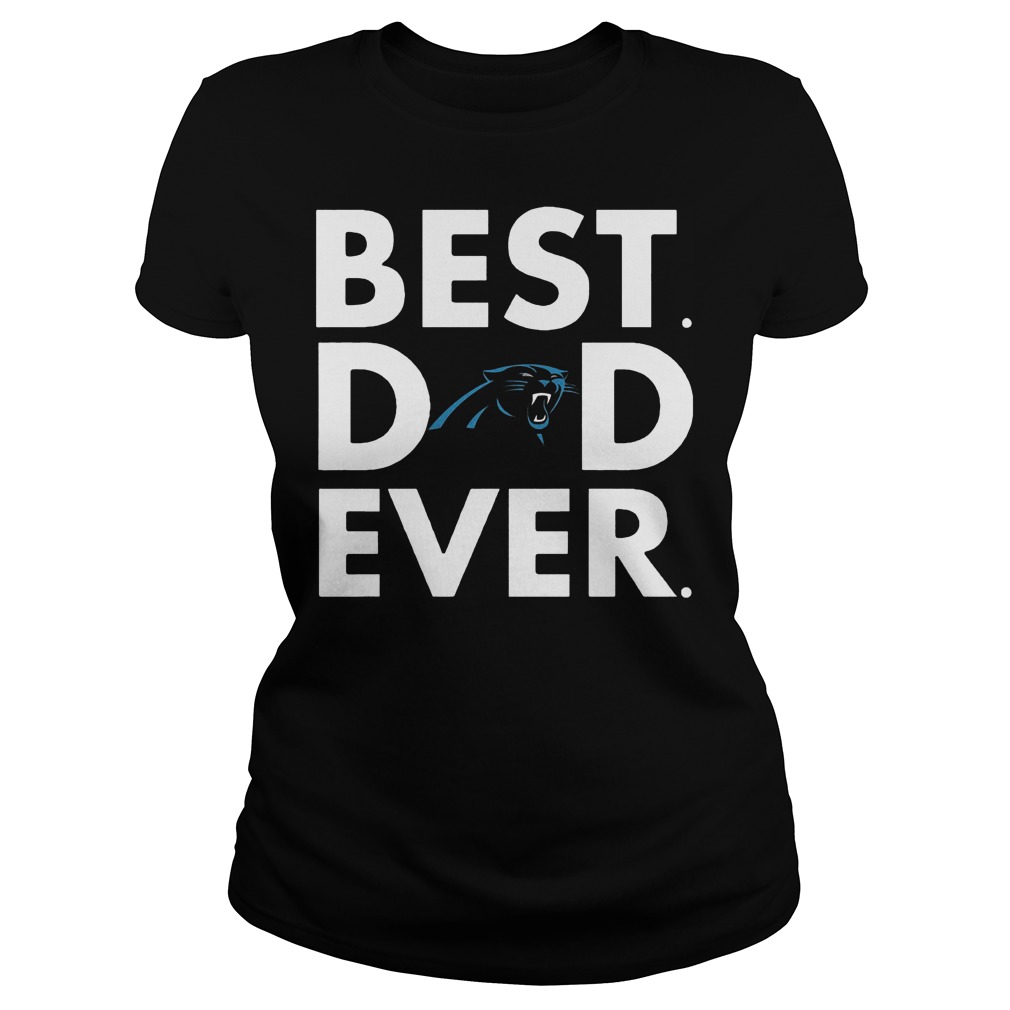 Carolina Panthers Best Dad Ever Ladies