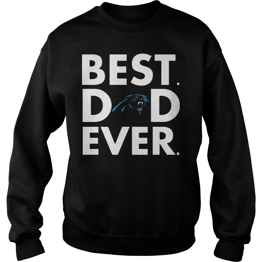 Carolina Panthers Best Dad Ever Sweater