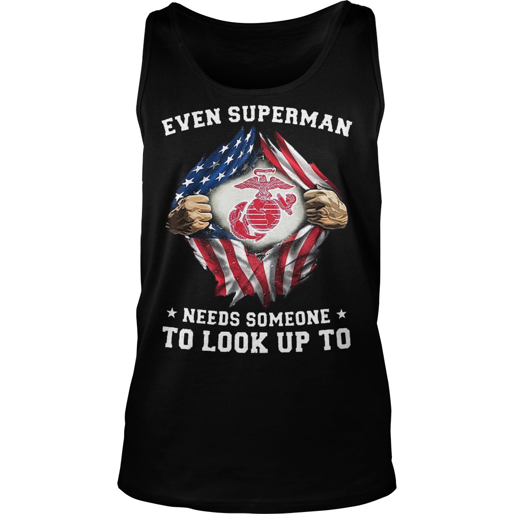 Even Superman Needs Someone To Look Up To Tanktop