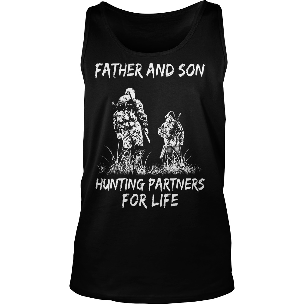 Father And Son Hunting Partners For Life Tanktop