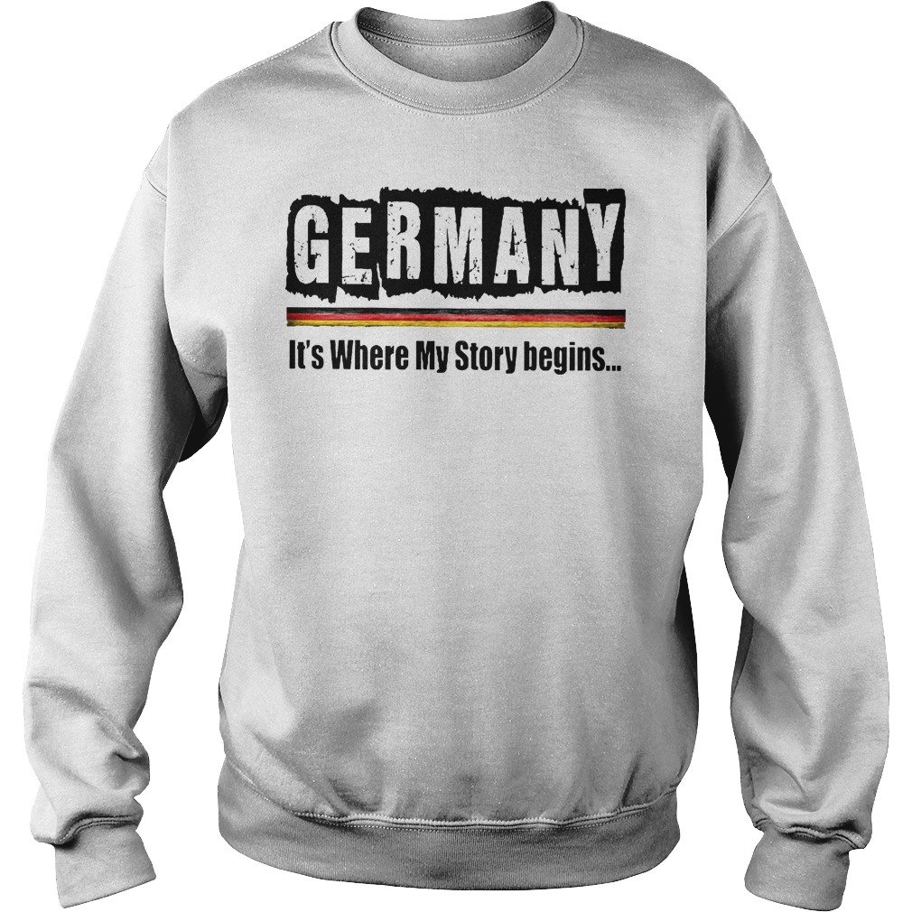Germany It's Where My Story Begins Sweater