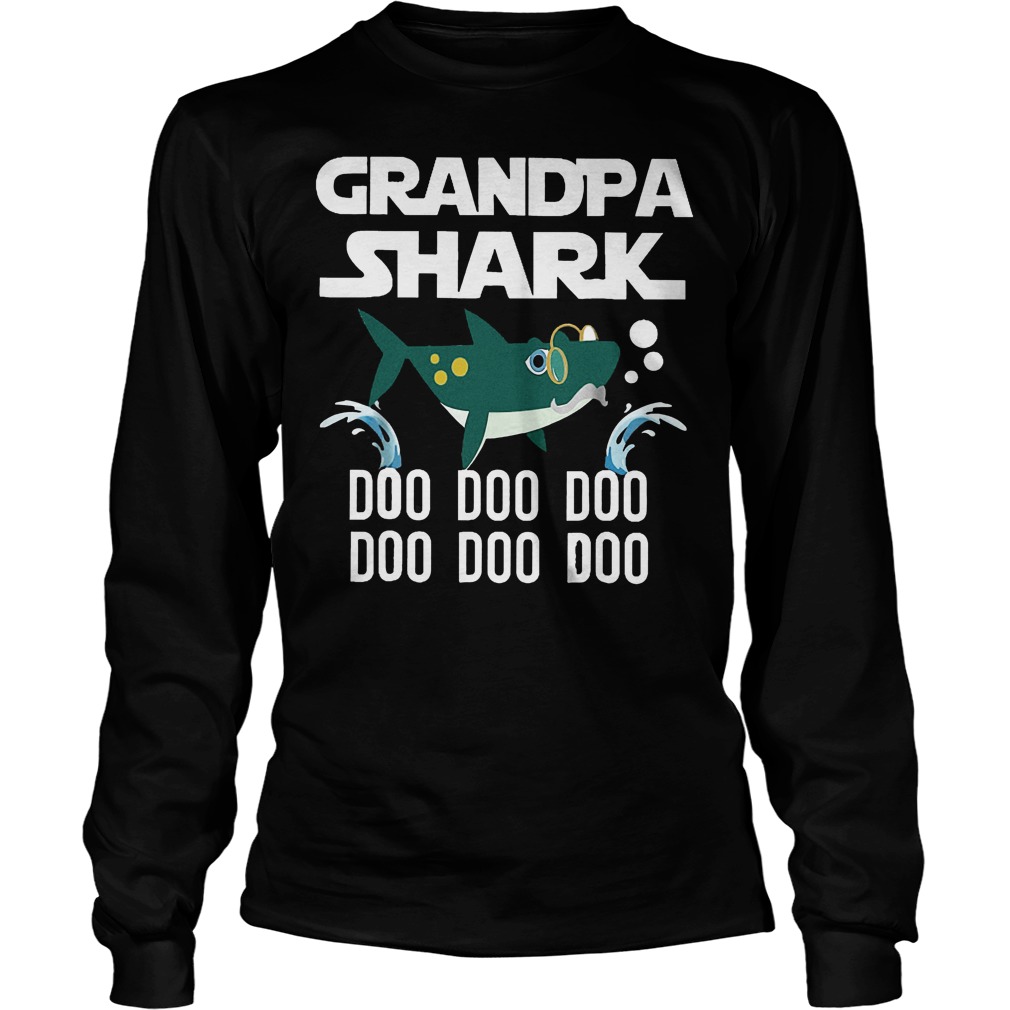 Grandpa Shark Doo Doo Doo Longsleeve