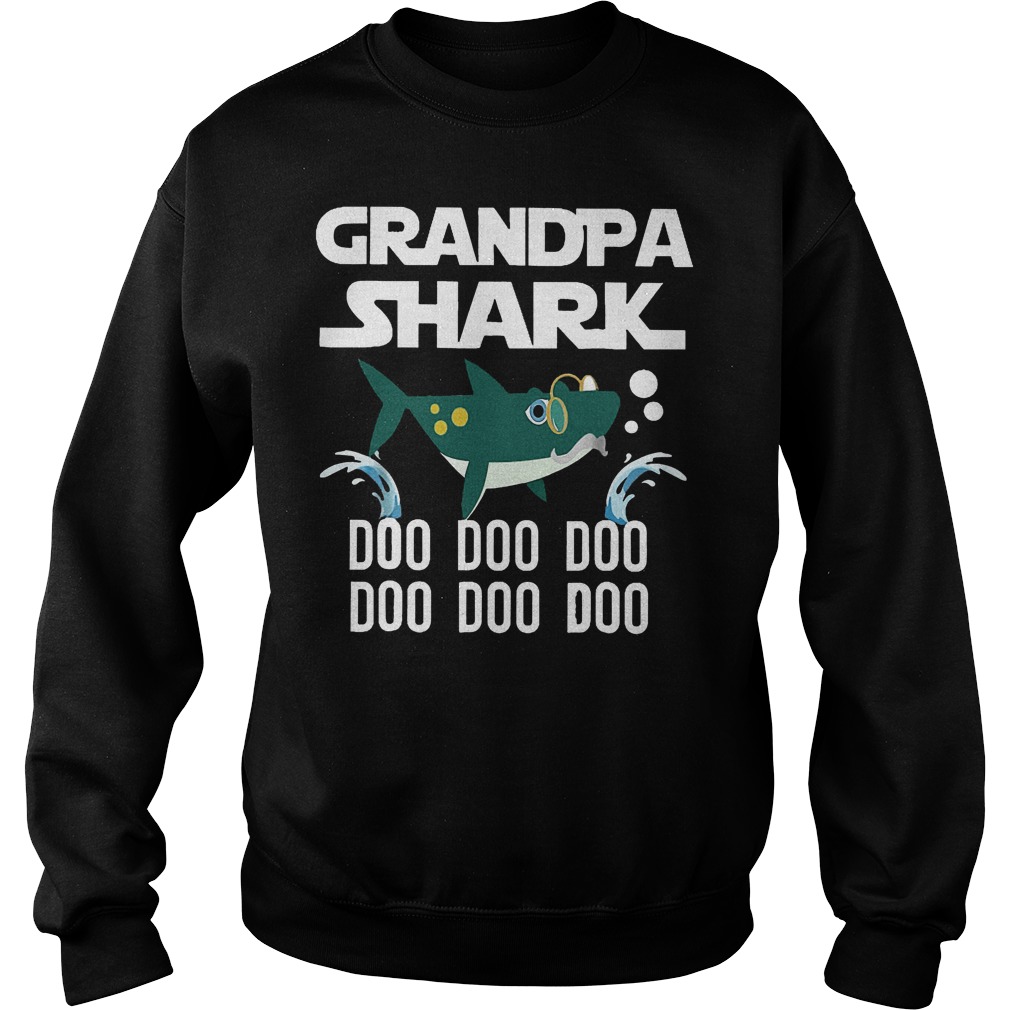 Grandpa Shark Doo Doo Doo Sweater