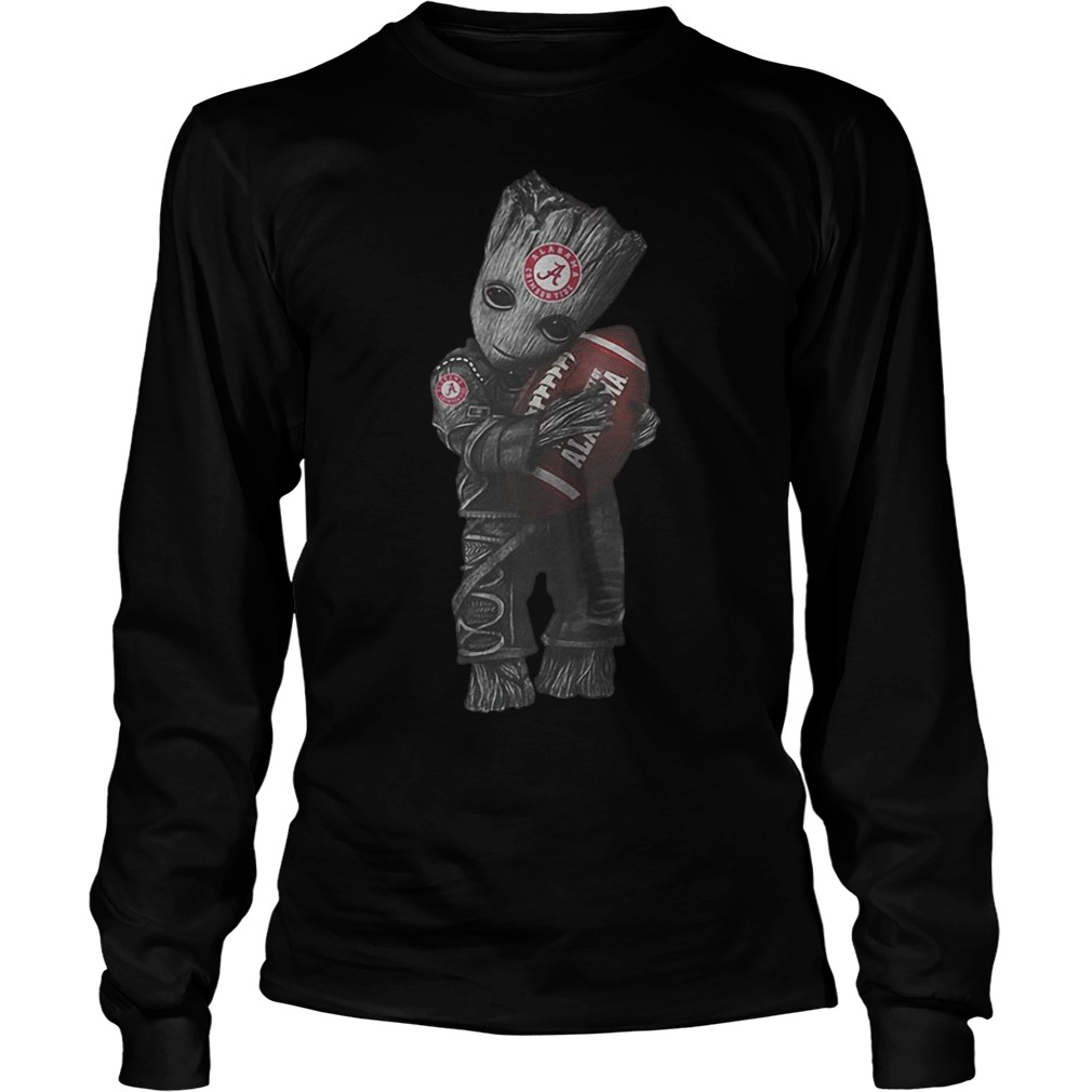 Groot Hug Alabama Football Longsleeve