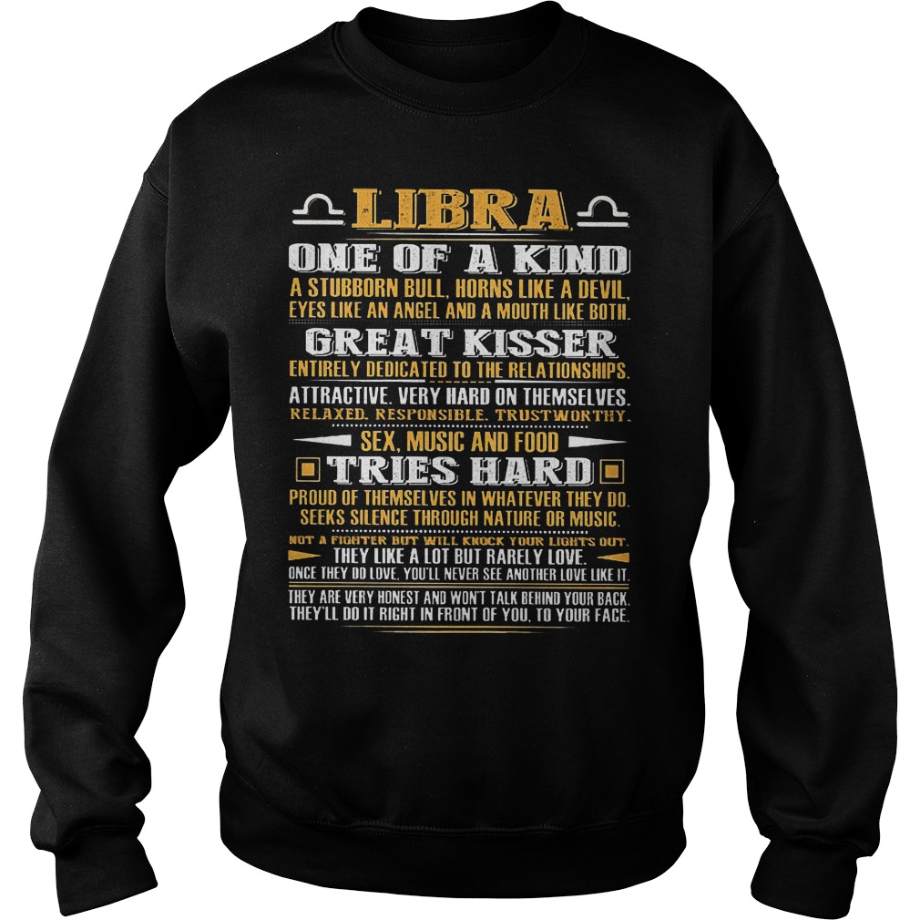 Libra One Of A Kind A Stubborn Bull Sweater