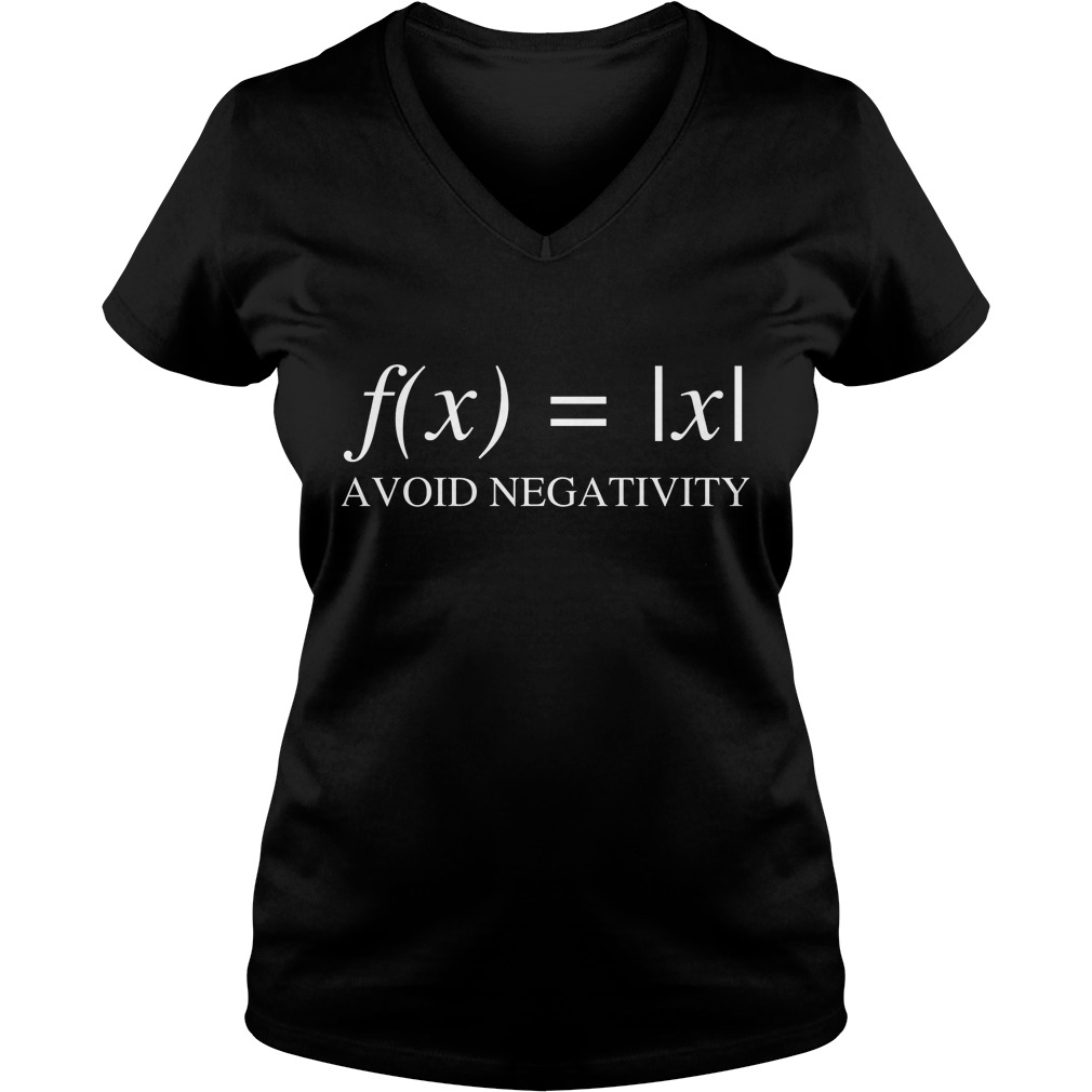 Mathematics Function Avoid Negativity V Neck