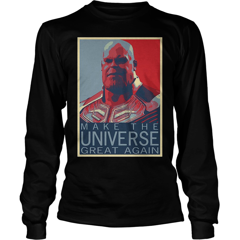 Official Thanos Make The Universe Great Again Longsleeve