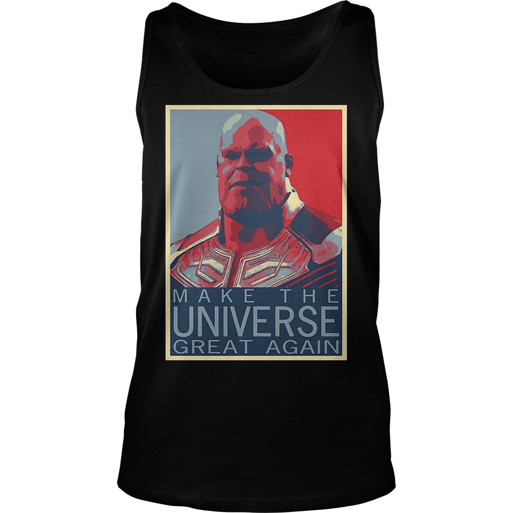 Official Thanos Make The Universe Great Again Tanktop