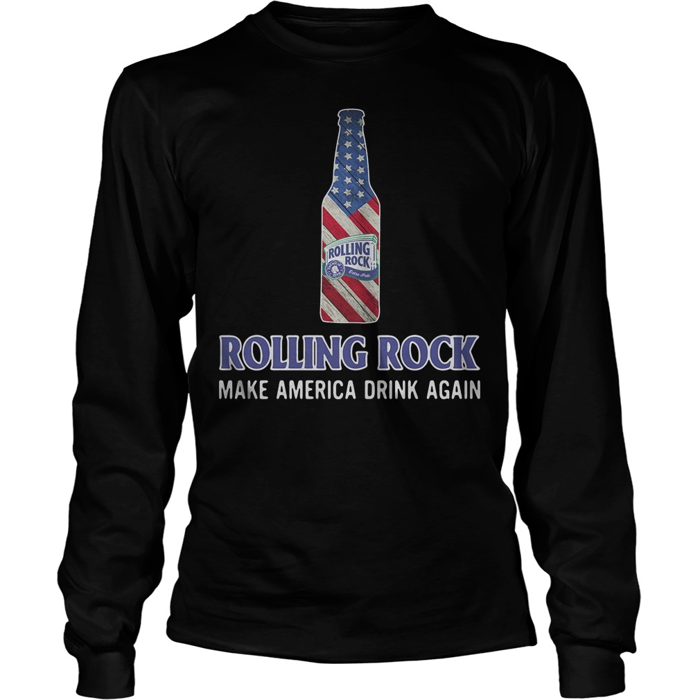 Rolling Rock Make America Drink Again Longsleeve