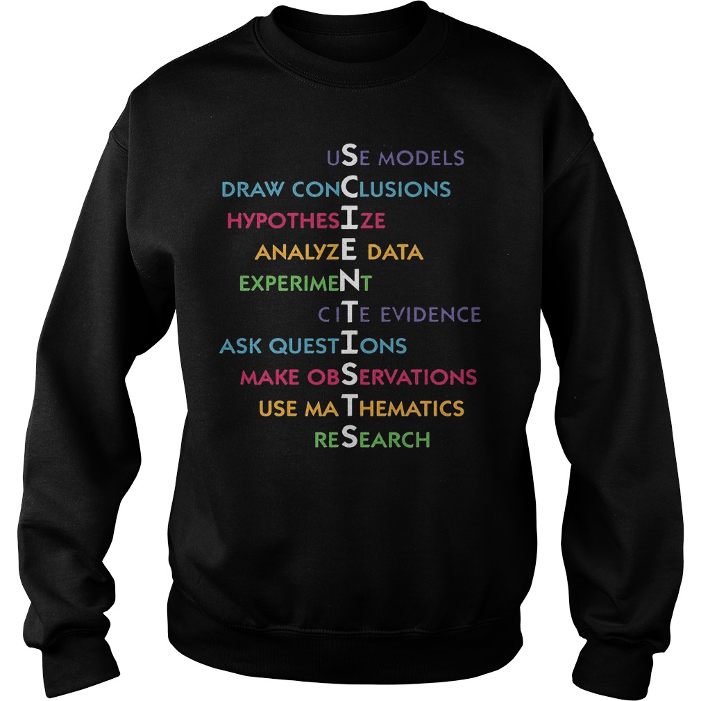 Use Models Draw Conclusions Hypothesize Sweater
