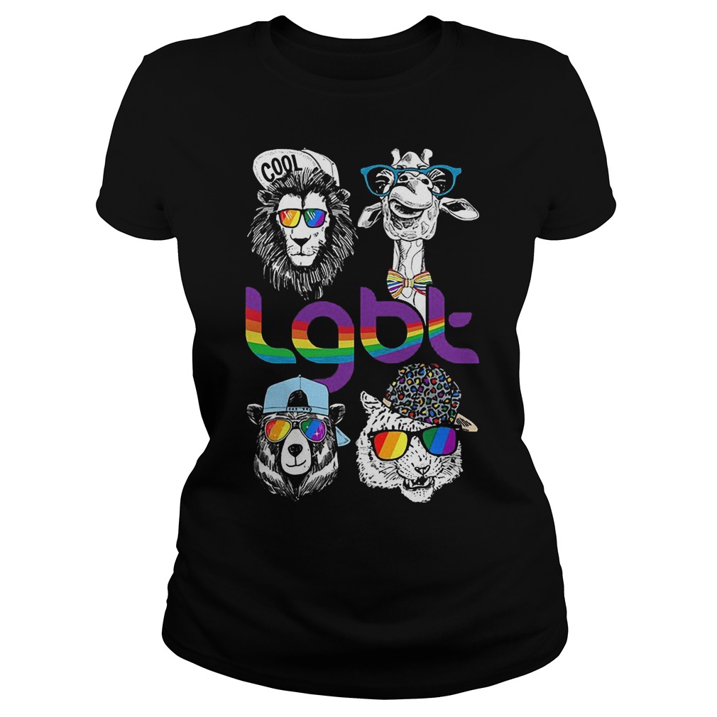 Animals LGBT T-Shirt Classic Ladies Tee