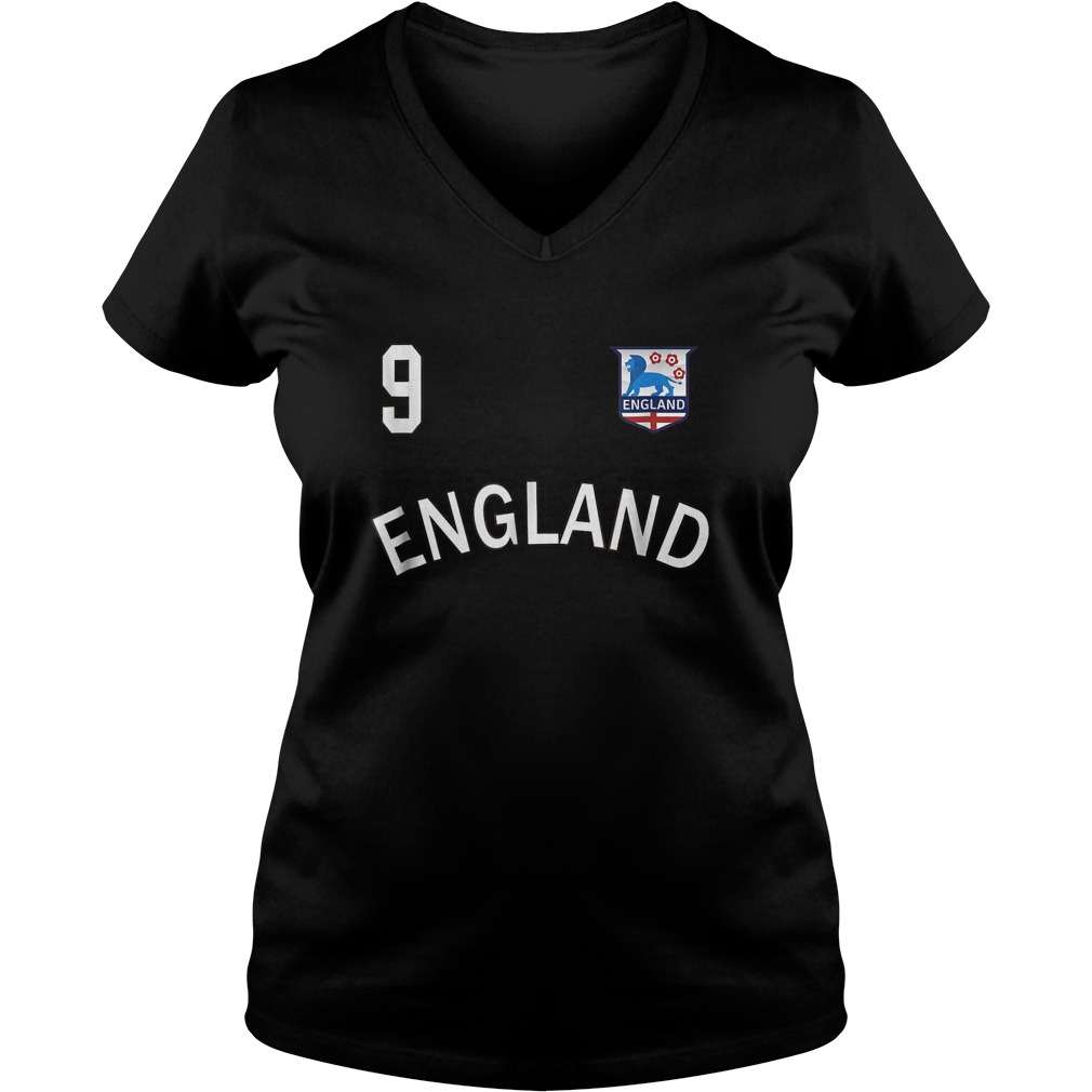 England Soccer World Cup 2018 T-Shirt Ladies V-Neck