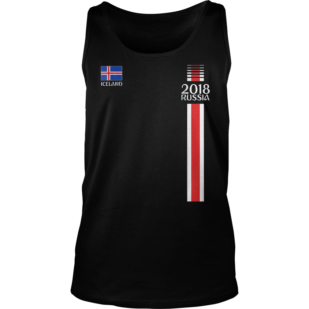 Iceland World Cup Football Jersey 2018 T-Shirt Unisex Tank Top