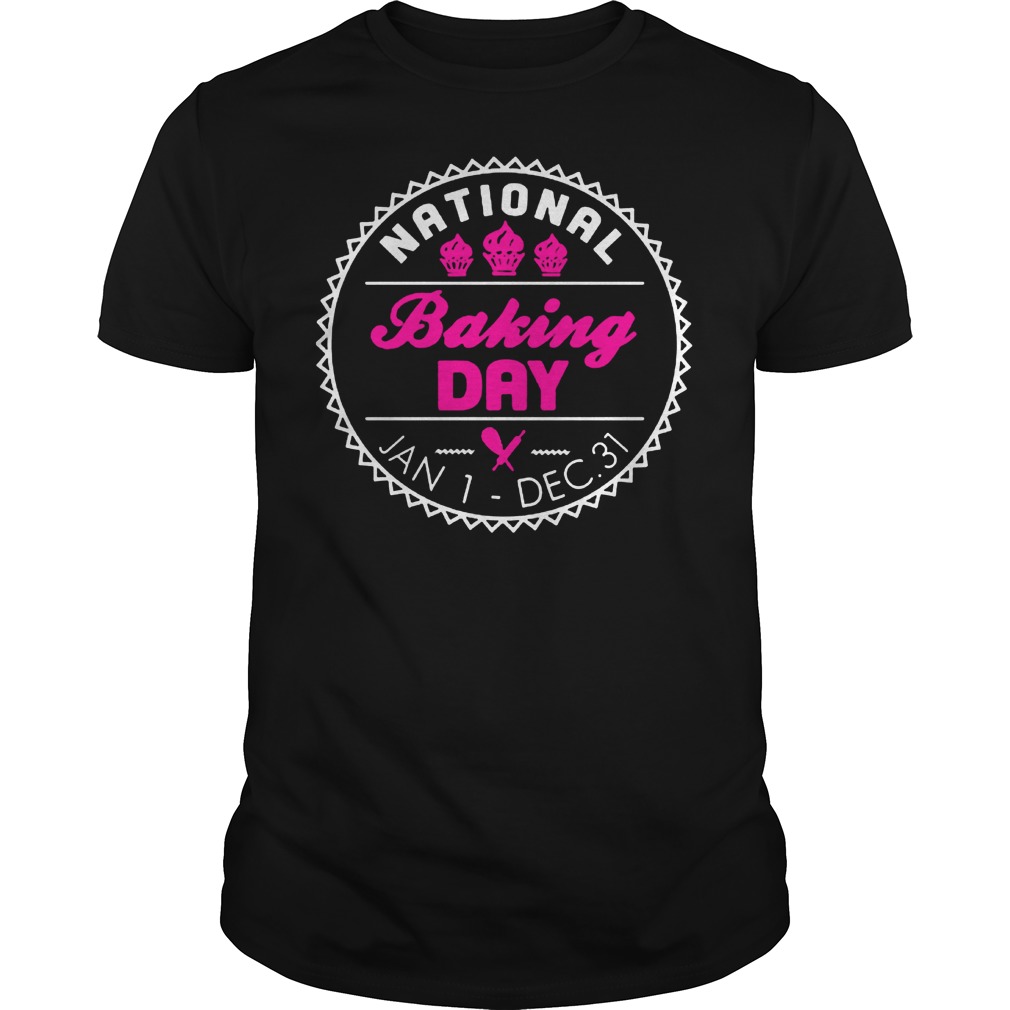 Nationl Baking Day T-Shirt Classic Guys / Unisex Tee