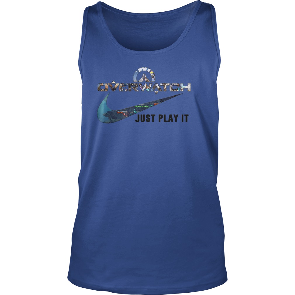 Overwatch And Nike Just Play It Tanktop