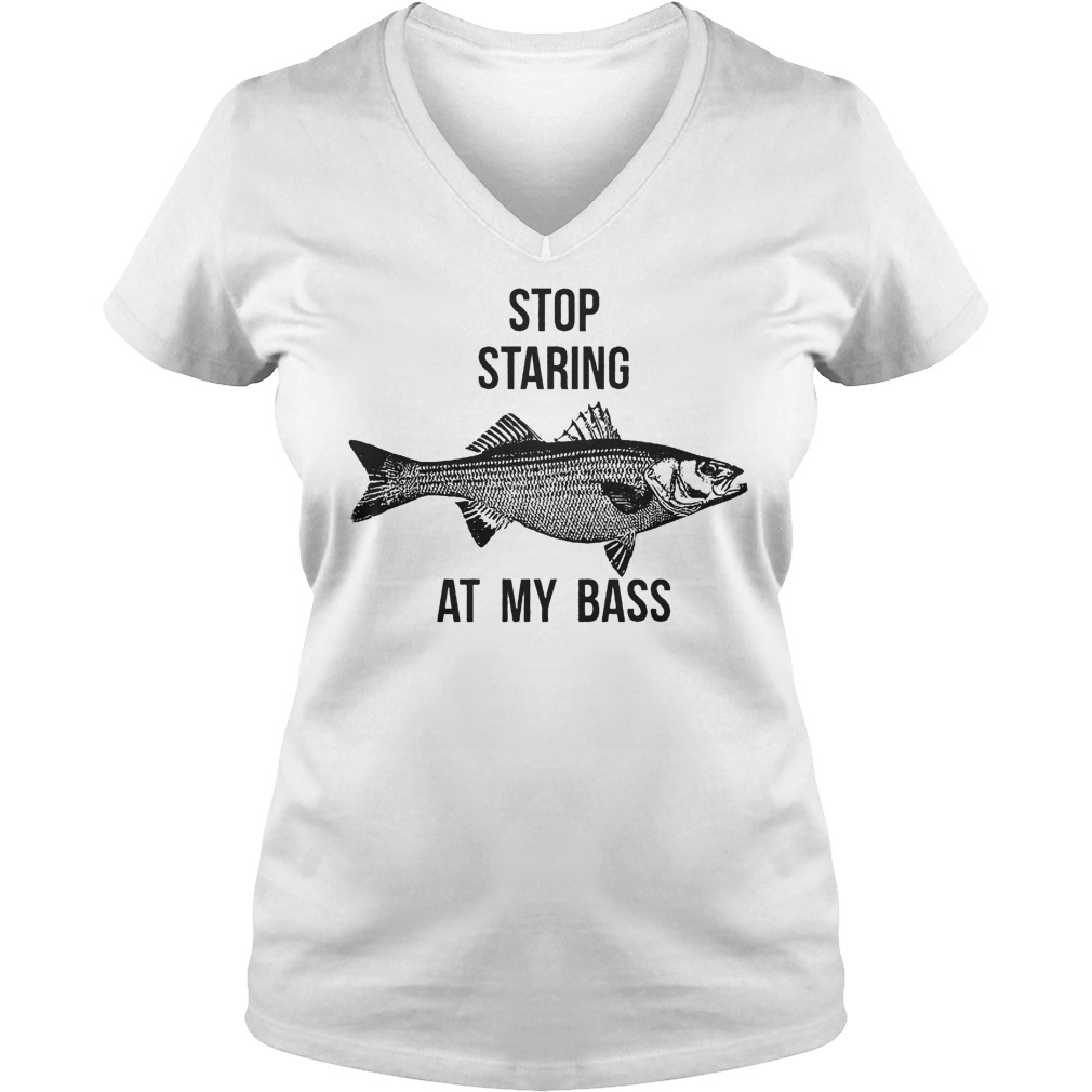 Stop Staring At My Bass V Neck