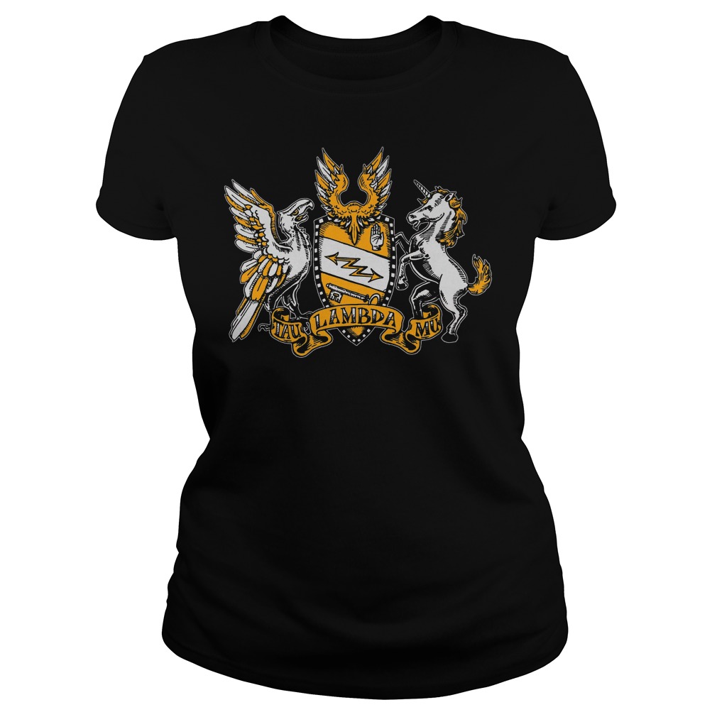 Tau Lambda Mu - Tam Crest T-Shirt Classic Ladies Tee