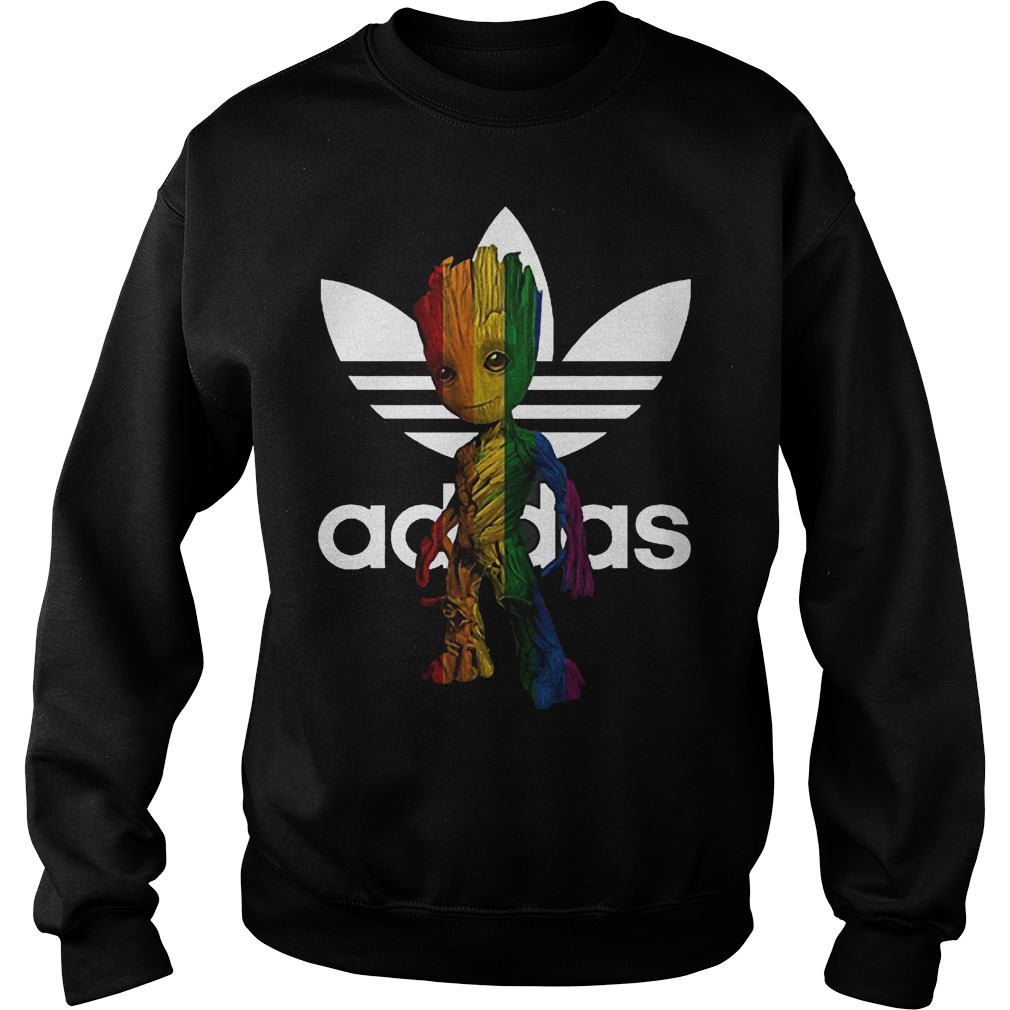 Adidas Groot Baby Rainbow Shirt Sweatshirt Unisex