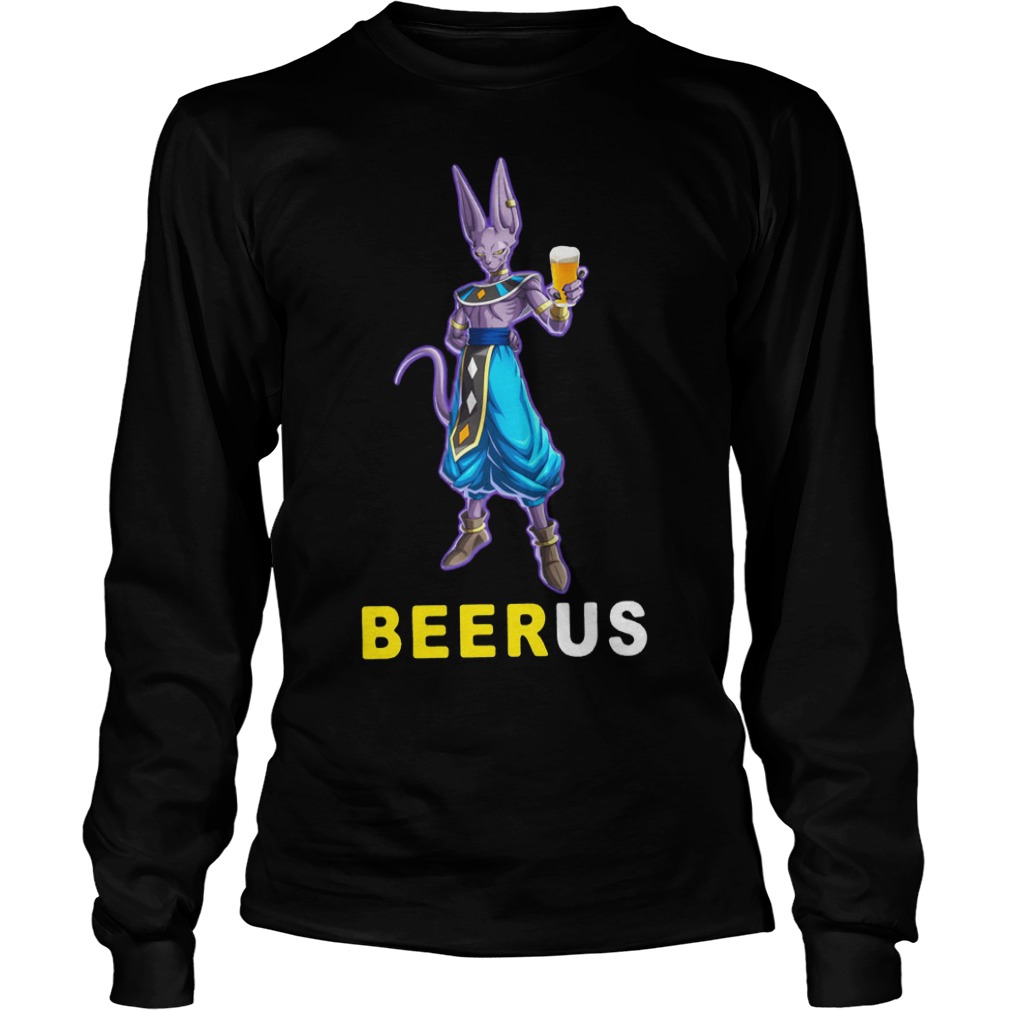 Beerus Dragon Ball Shirt Longsleeve Tee Unisex