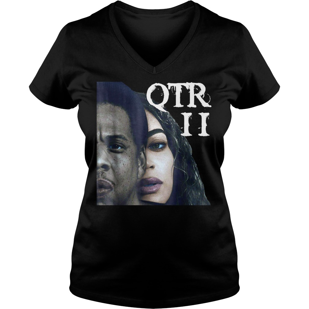 Beyhive On the Run OTR II Tour Bey Beychella Graphic Shirt Ladies V-Neck