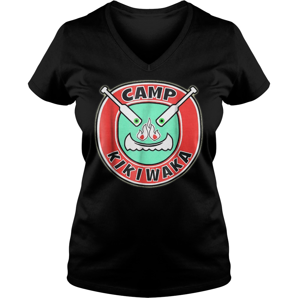 Camp Fire Kikiwaka shirt Ladies V-Neck