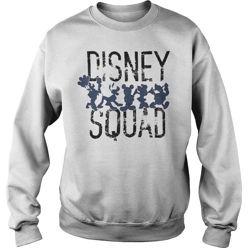 Mickey Mouse Disney Squad Shirt Sweatshirt Unisex