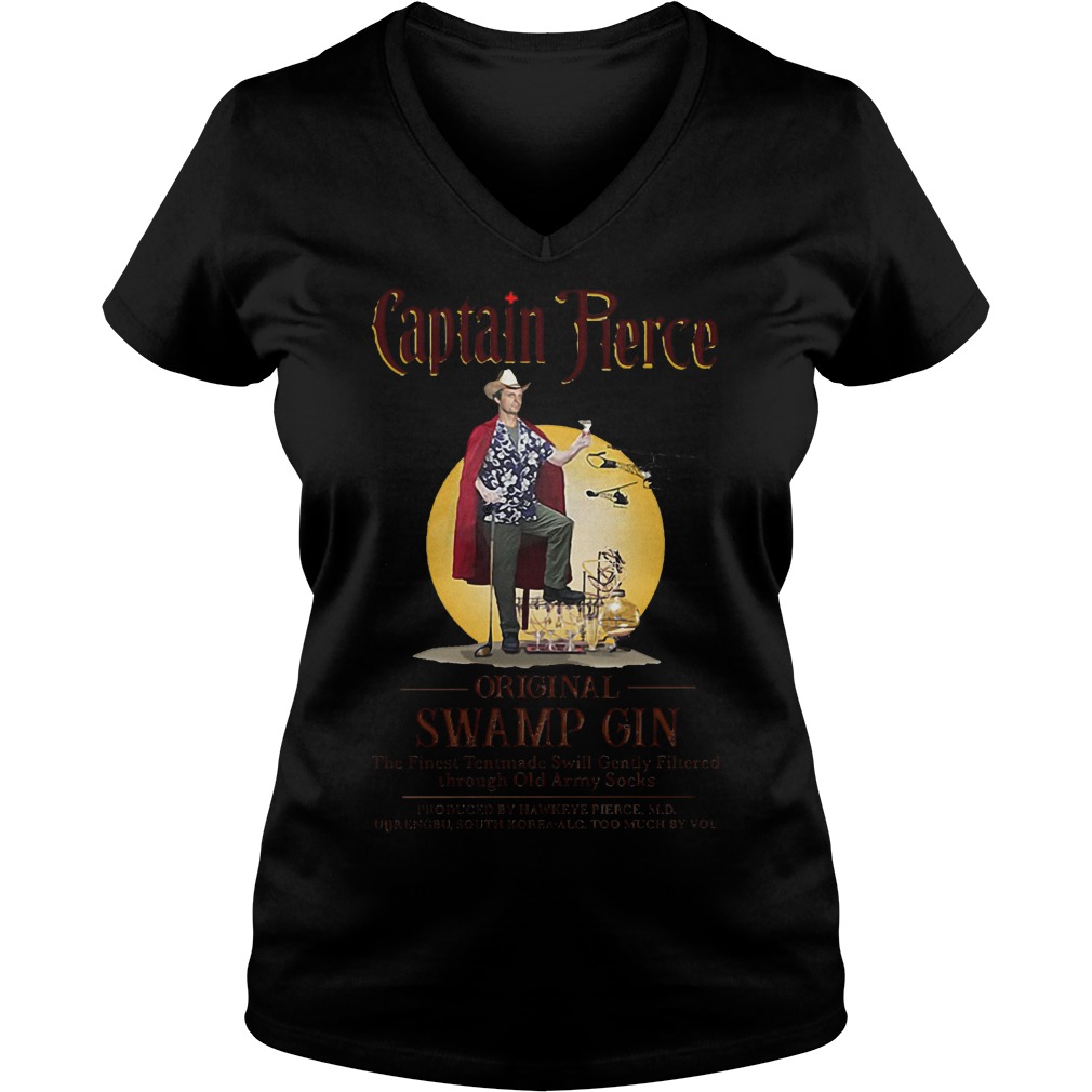 Captain Pierce original swamp gin shirt Ladies V-Neck