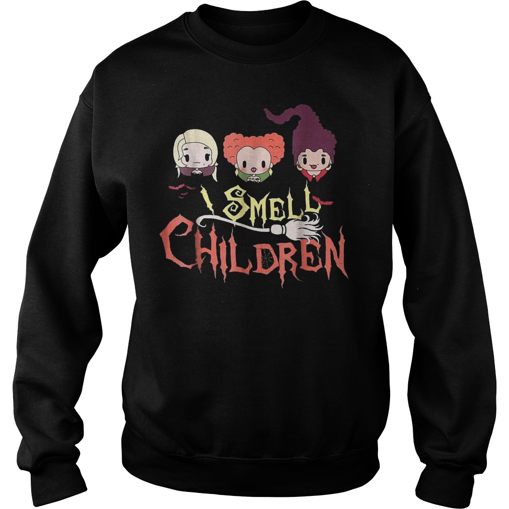 I smell children Hocus Pocus witch Halloween shirt Sweatshirt Unisex