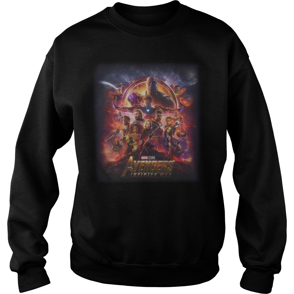 Marvel studios Avengers Infinity War Shirt Sweatshirt Unisex