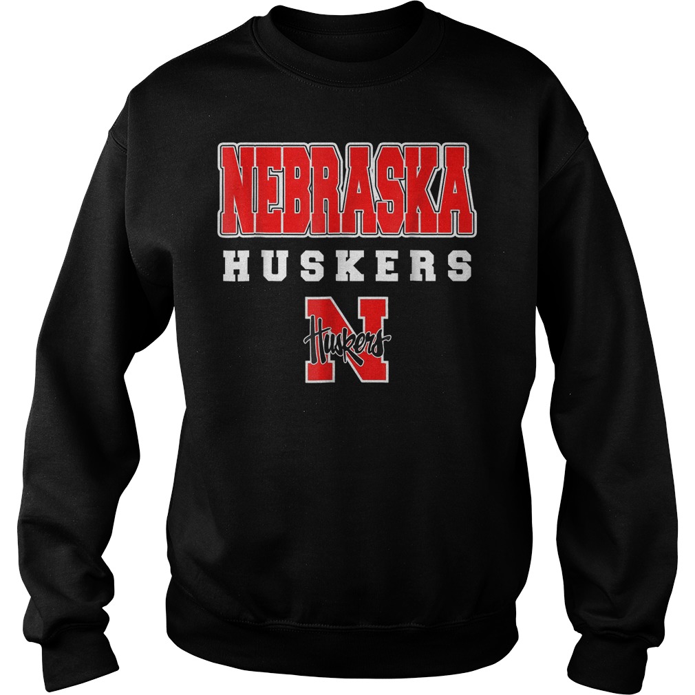 Nebraska Huskers shirt Sweatshirt Unisex